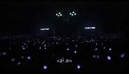 2! 3! (2016 Purple ocean project by Army and BTS reaction to it) @ 3rd Muster in Seoul 161113