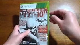 Batman: Arkham City Game of The Year Edition Unboxing! (Xbox 360)