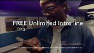 XFINITY Mobile Black Friday Sale TV Spot, 'Free Unlimited Intro Line for Two Years With Internet'