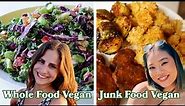 What A Whole Foods, Junk Food, & Keto Vegan Eat In A Day