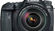 Canon EOS 6D Mark II DSLR Camera with EF 24-105mm USM Lens, WiFi Enabled Black