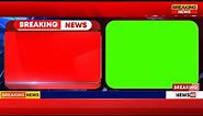 Broadcast Breaking News Green Screen Lowerthird - Bumper and Transition