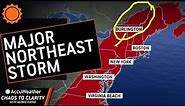 Nor'easter Impacts East Coast Next Week | AccuWeather