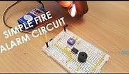 How to make a Simple Fire Alarm Circuit?