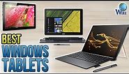 10 Best Windows Tablets 2018