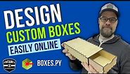 Create custom boxes easily for your laser - Using Boxes.PY