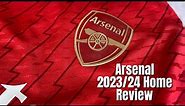 ZVBest1.com Arsenal 2023/24 Home Football Shirt Soccer Jersey Review DHGate Alternative Premier