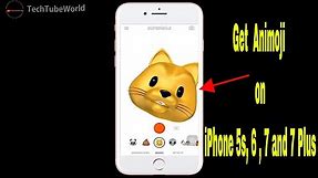 How to Get Animoji on iPhone 7 plus ? animoji on iPhone 7 plus, 7, 6, 5s