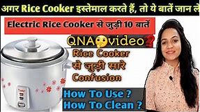 Electric Rice Cooker Uses|How To Use Rice Cooker |Electric Rice Cooker Recipes |Easy Kitchen Hacks