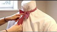How To Tie a Self Tie Bow Tie