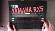 Yamaha RX5 Live Demo