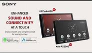 Introducing Sony XAV-AX6000 & XAV-AX4000 | Digital Multimedia Car Receiver