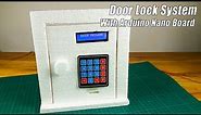 How to Make a Secure Arduino-Based Door Lock with Keypad and LCD Display