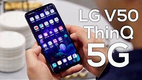 LG V50 ThinQ 5G hands-on: LG's first 5G smartphone