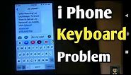 Iphone Keyboard Problem Fix | Keyboard Not Working Iphone X | Keyboard Not Working Iphone 6S