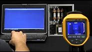 How to Wirelessly Download Thermal Images to Your PC from a Fluke Infrared Camera