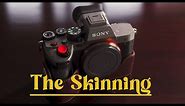Sony A7IV "The Skinning" Alphagvrd Camera Skin application and accessories showcase.