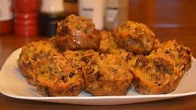 How To Make Sausage Stuffing Muffins - Awesome Brunch Dish - From Shelly of Alabama