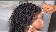 4C Edges Afro Kinky Wig Instal | Updated Ultimate Melt | ft. Luvme Hair