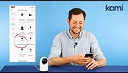 How to Pair your Kami Indoor Camera with the Kami Home App | Home Security Battery Camera