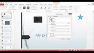 How To Add Sound To Action Buttons In PowerPoint 2013