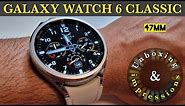 Galaxy Watch 6 Classic 47mm Unboxing Impressions and Setup Guide