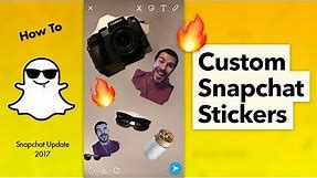 How to Make and Send Custom Snapchat Stickers