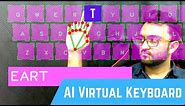 AI Virtual Keyboard using OpenCV | Computer Vision | CVZone