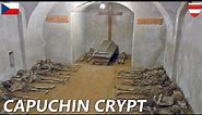CAPUCHIN CRYPT, BRNO│ CZECH REPUBLIC. The mummified bodies of Capuchin friars.