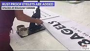 Printed Banners | Outdoor Banner #printing By HFE Signs | PVC #banners | #vinyl & Mesh Banners