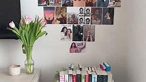 DIY photo wall collage ideas for your room inspo! just print out some of your favorite photos and then you have the cutest photo wall collage!🤎✨ 🎥: @adridiaries 💌 #decoration #fyp #cute #cuteroomdecor #roomdiys #cmafestshm #roomdiy #cozyroomdecor #aesthetic #inspo #roommakeover #walldecor #roomdecor #cuteideas #diy #wallprintsinspo #photowall #photowallcollage