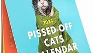 2024 Peed-Off Cats Calendar - Funny, Sassy Gift for Cat lovers - 12 Month Planner for Joke Present