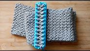 How to Loom Knit a Scarf | Easy Pattern for Beginners | The Sweetest Journey