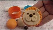 Super Easy and Super Cute Lion Cupcake Topper---DIY