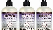 MRS. MEYER'S CLEAN DAY Hand Soap, Made with Essential Oils, Biodegradable Formula, Compassion Flower, 12.5 fl. oz - Pack Of 3