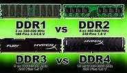 whats the difference ddr2 vs ddr3 vs ddr4 ram Hindi