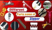 Zipper Types ।। Different Parts of Zipper and their Functions