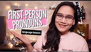 First-Person Pronouns | English Grammar