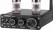 AIYIMA Tube T7 Audio 6N3 Tube Preamp Bluetooth 5.0 Warm Vacuum Buffer Preamplifier with Treble Bass Tone for Home Theater System