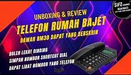 UNBOXING & REVIEW | TELEFON RUMAH BAJET Untuk UNIFI & STREAMYX | !!! BERBALOI BELI HARGA BAWAH RM30