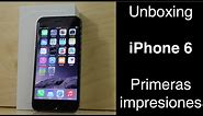 Unboxing iPhone 6 - Primeras impresiones