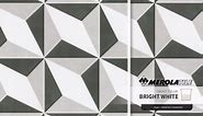 Merola Tile Twenties Diamond 7-3/4 in. x 7-3/4 in. Ceramic Floor and Wall Tile (10.75 sq. ft./Case) FRC8TWED