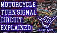 MOTORCYCLE TURN SIGNAL CIRCUIT EXPLAINED [tutorial]