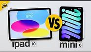 iPad 10th Gen vs. iPad Mini 6 - Which is Better?