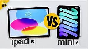 iPad 10th Gen vs. iPad Mini 6 - Which is Better?
