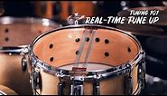 Real-Time Snare Side & Snare Wire Tuning | Snare Drum Tuning 101
