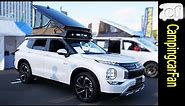 [Outlander PHEV E:POP: Mitsubishi Motors Sales] SUV-based camper with high-capacity battery