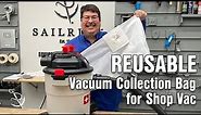 DIY - Reusable Shop Vac Dust Collection Bag