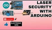 Laser security system using with arduino