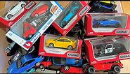 Box Full Of Kinsmart Cars Diecast Cars